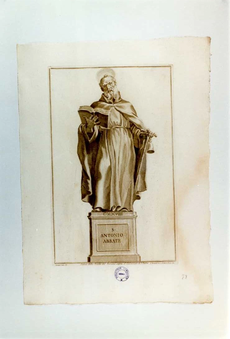 San Antonio abate - Biblioteca Comunale Michele Romano